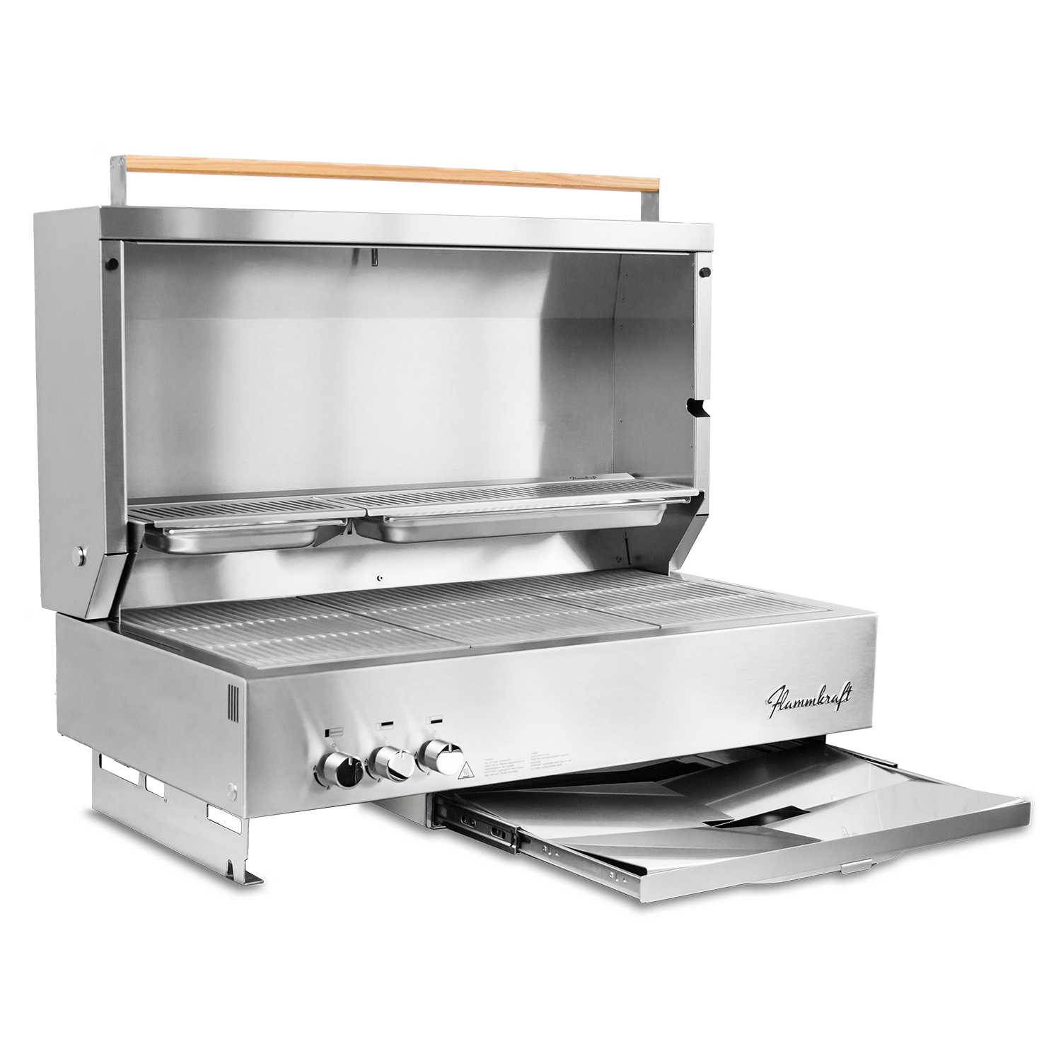 BLOCK D  inbouw-grill